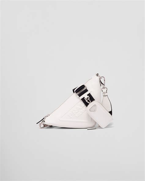 new white prada bag|white Prada bag men.